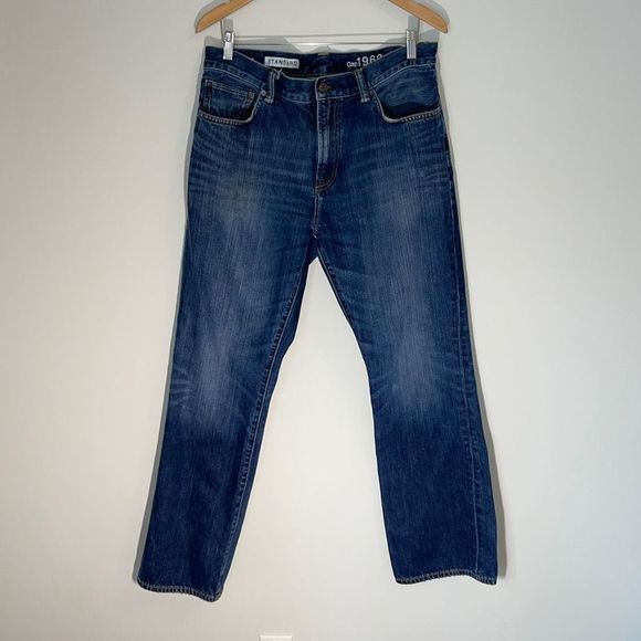 GAP Other - GAP 1969 Standard Denim Jeans Mens Size 34x32 Medium Wash